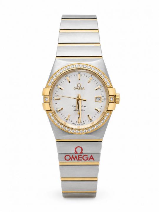 Omegga Constellation 41MM Co-Axial Master Chronometer Double Eagle Two Tone