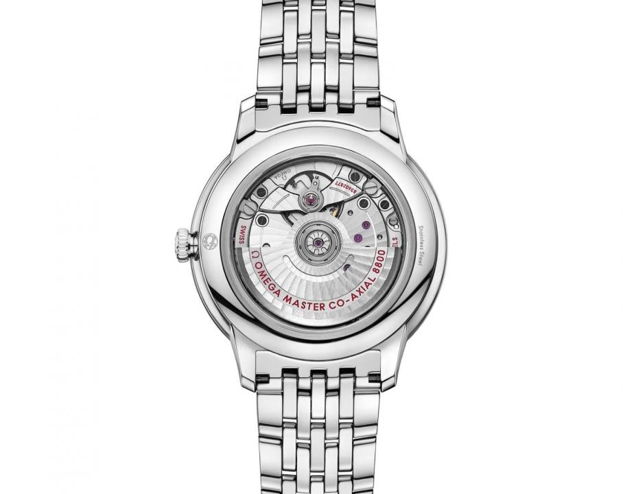 Omegga De Ville Prestige Co-Axial Chronometer Silver Green Dial