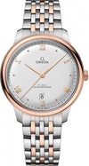 Omegga De Ville Prestige Co-Axial Chronometer Two Tone White Dial