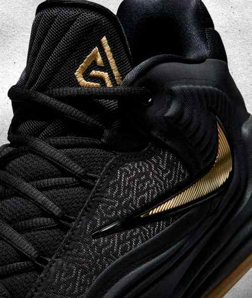 Nikkee Giannis Freak 7 The Drive Black Gum Metallic Gold