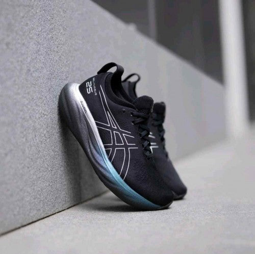 Asiccss Gel Nimbus 25 PLATINUM BLACK