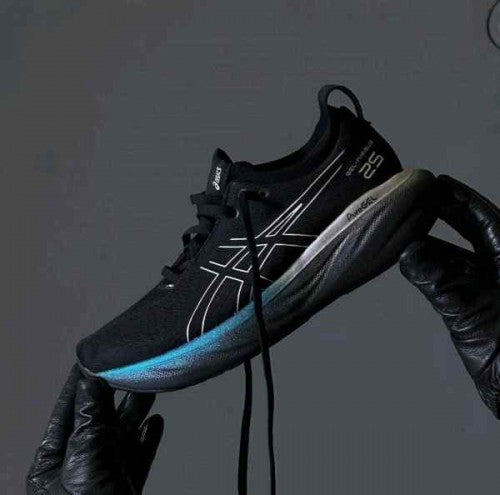 Asiccss Gel Nimbus 25 PLATINUM BLACK