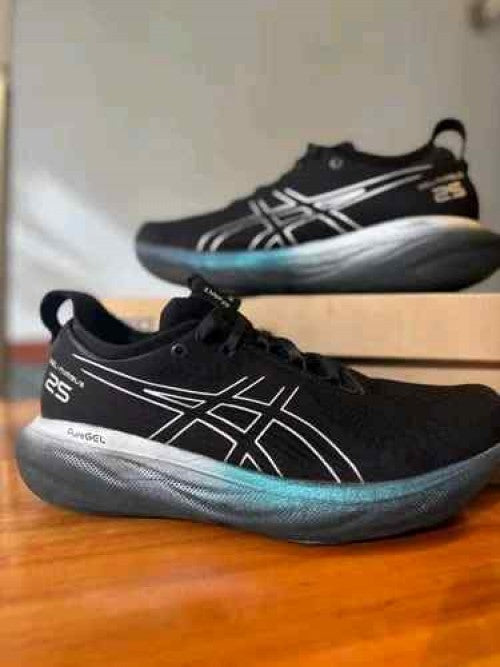 Asiccss Gel Nimbus 25 PLATINUM BLACK