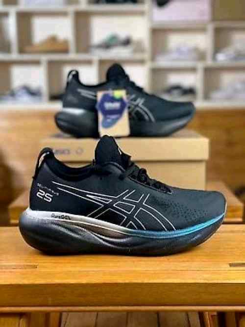 Asiccss Gel Nimbus 25 PLATINUM BLACK