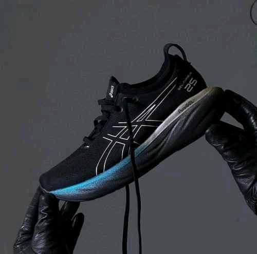 Asiccss Gel Nimbus 25 PLATINUM BLACK