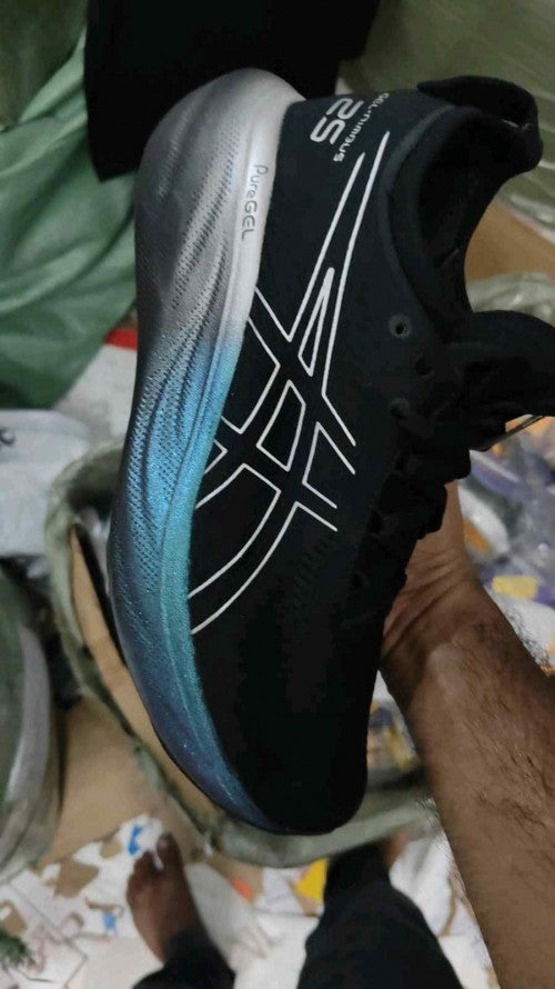 Asiccss Gel Nimbus 25 PLATINUM BLACK