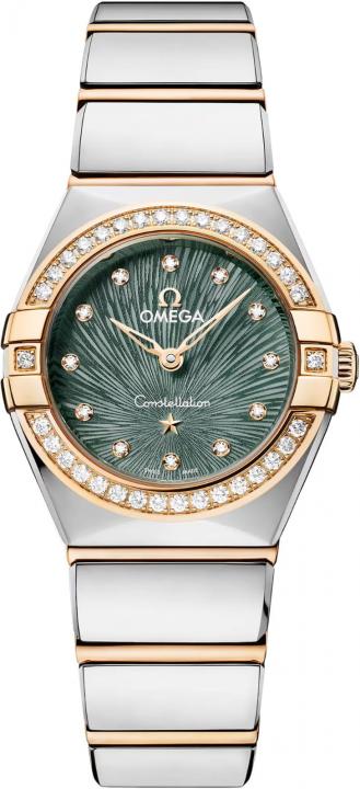 Omeg_ga Constellation Quartz luxury watch.