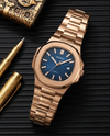 Seiko Nautilus Mod copper blue