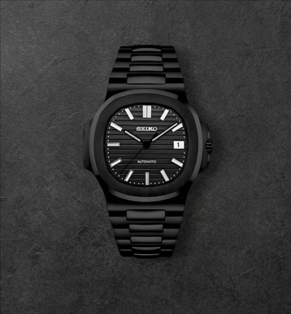 Seiko Nautilus Mod Full Black