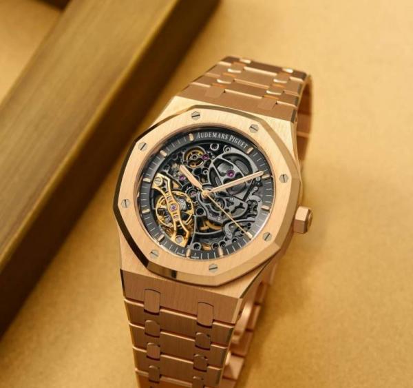 Audemaars piguee_t Royal Oak Skeleton Automatic Copper Black