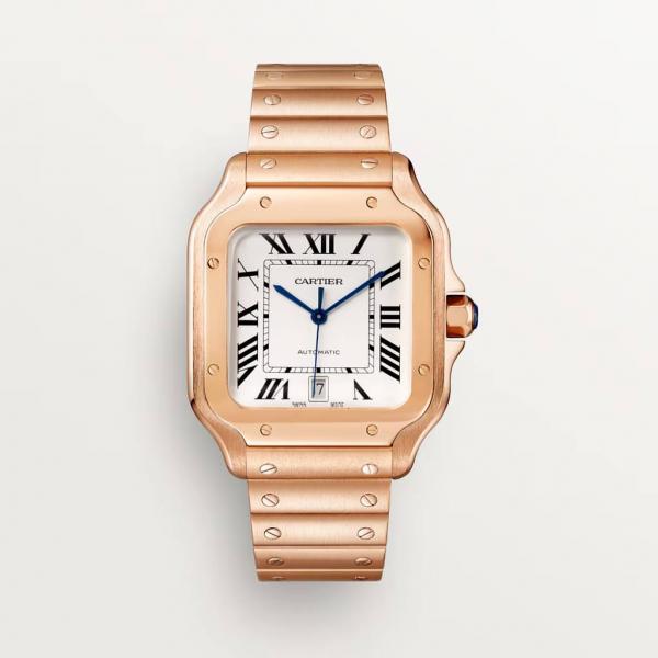 Cartie_er Santos automatic copper white