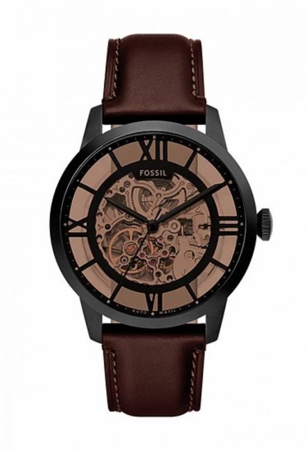 Fossii_l Townsman Brown-Black Automatic