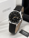 SEIK O PRESAGE LEATHER QUARTZ 929