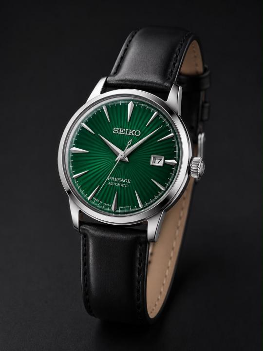 SEIK O PRESAGE LEATHER QUARTZ 931