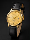 SEIK O PRESAGE LEATHER QUARTZ 932