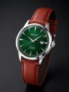 SEIK O PRESAGE LEATHER QUARTZ 933