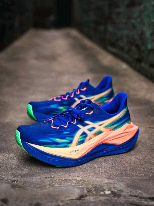 ASICCS SUPERBLAST 3 COBALT BURST LIGHT ORANGE