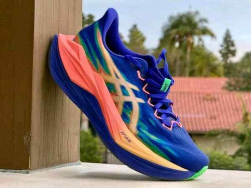 ASICCS SUPERBLAST 3 COBALT BURST LIGHT ORANGE