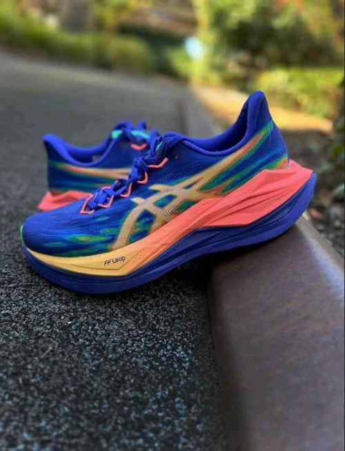 ASICCS SUPERBLAST 3 COBALT BURST LIGHT ORANGE