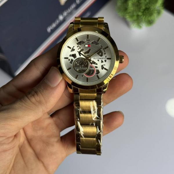 Tommy Hilfige Automatic Skeleton Dial (Back Open)