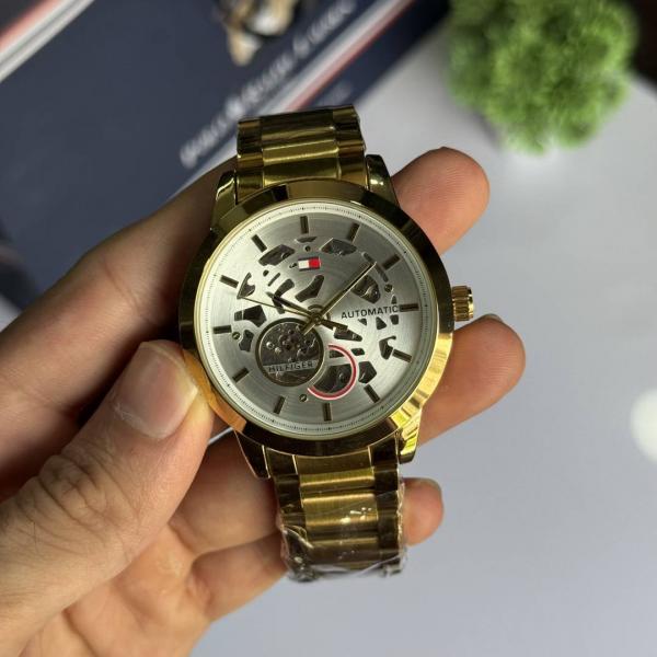 Tommy Hilfige Automatic Skeleton Dial (Back Open)