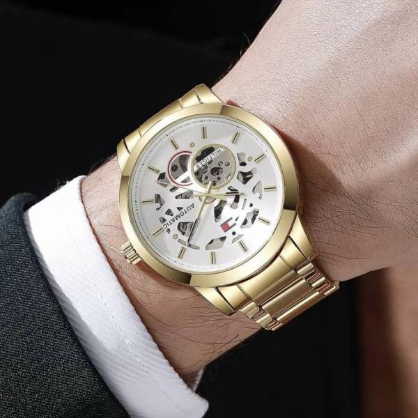 Tommy Hilfige Automatic Skeleton Dial (Back Open)