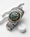 Omegg_a Seamaster Diver 300M Automatic 2Ton-Copper-green