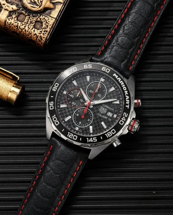 TAG Heuuer Formula 1 x Mario Kart Limited Edition Chronograph Tourbillon
