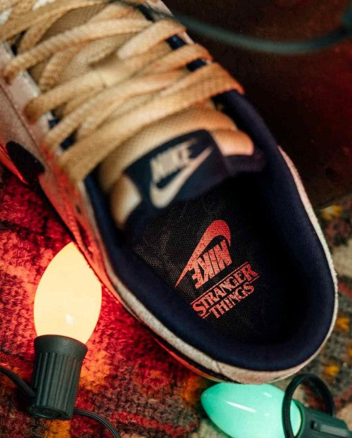 The Stranger Things X Nikkee SB Dunk Low Phantom