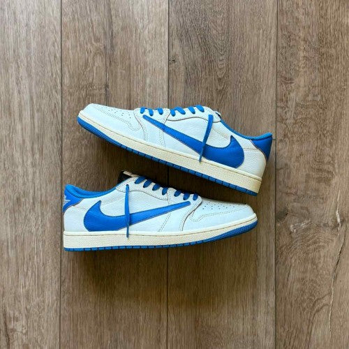 Semi UA Travis scott X Nikkee Air Jordan 1 Low Fragment heat OG BOX