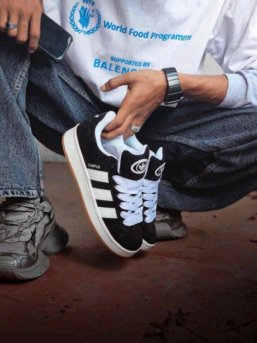Adidaass Campus 00s Black White Semi UA fix