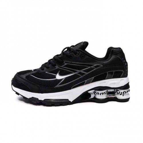nikkee Shox Ride 2 Supreme  BLACK WHITE