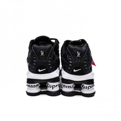 nikkee Shox Ride 2 Supreme  BLACK WHITE