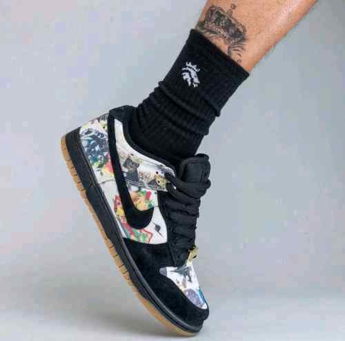 Nikkee SB Dunk Low x Supreme Rammellzee