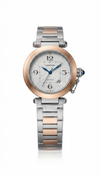 Cartieer Pasha De 41mm Automatic Two Tone White Dial