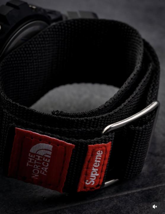 G SHOCK X SUPREME X NORTH FACE PREMIUM WATCH