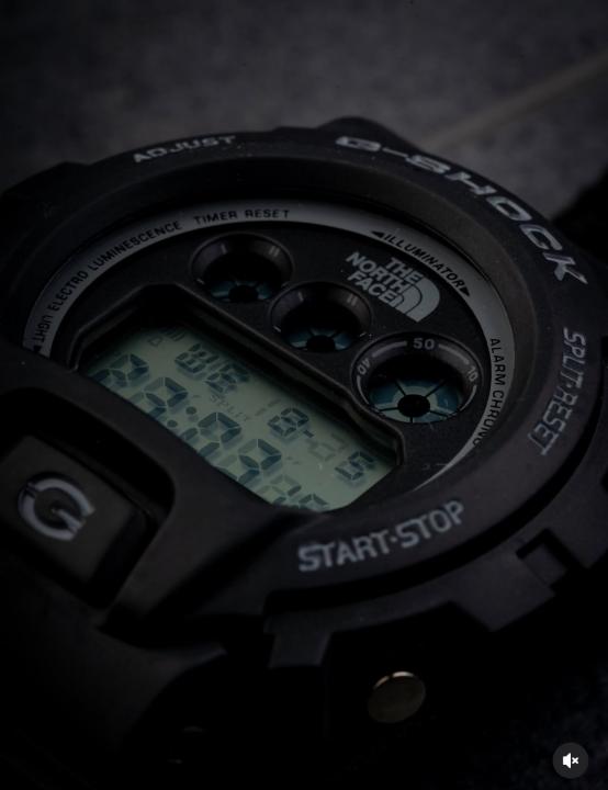 G SHOCK X SUPREME X NORTH FACE PREMIUM WATCH
