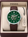 Fossii_l Townsmen ME3265 Green Automatic