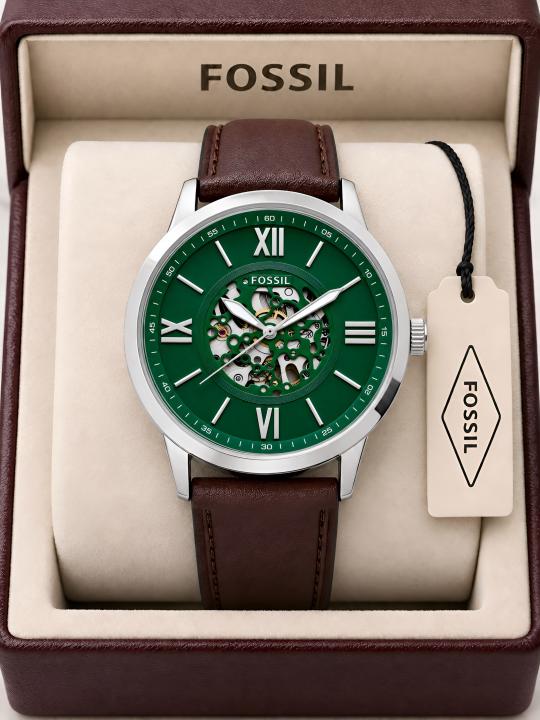 Fossii_l Townsmen ME3265 Green Automatic