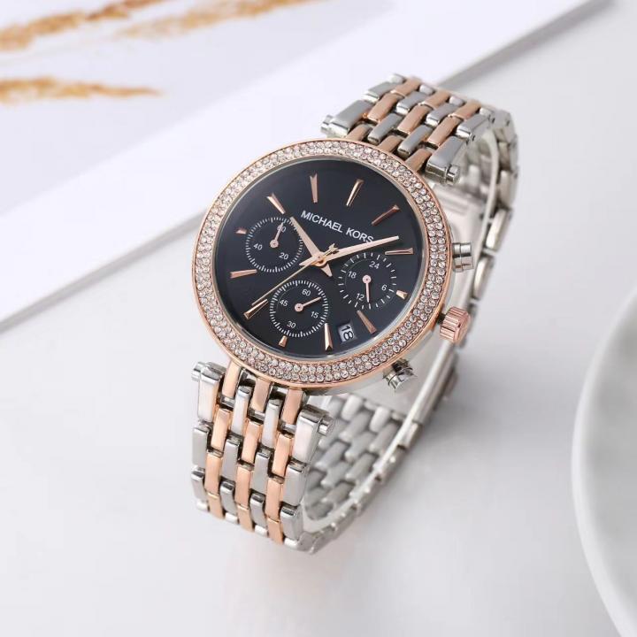 Michael Korr_s Darci Chronograph 2Ton-Copper-Black