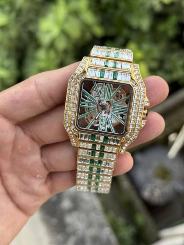 Cartie Santos Diamond Quartz (GoldGreen)