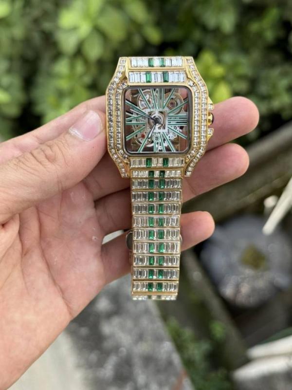 Cartie Santos Diamond Quartz (GoldGreen)