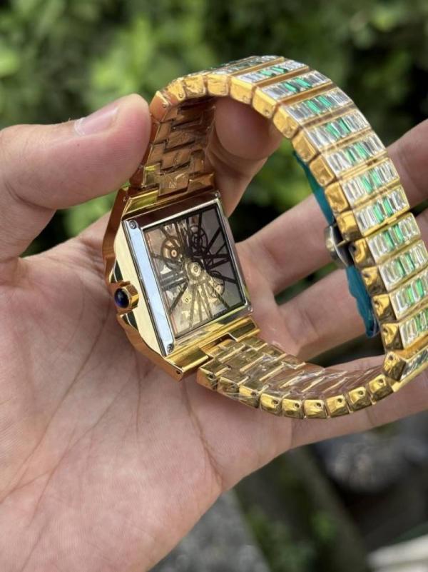 Cartie Santos Diamond Quartz (GoldGreen)