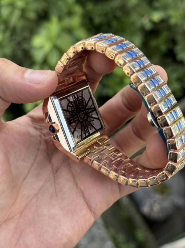 Cartie Santos Diamond Quartz (Rose Blue)