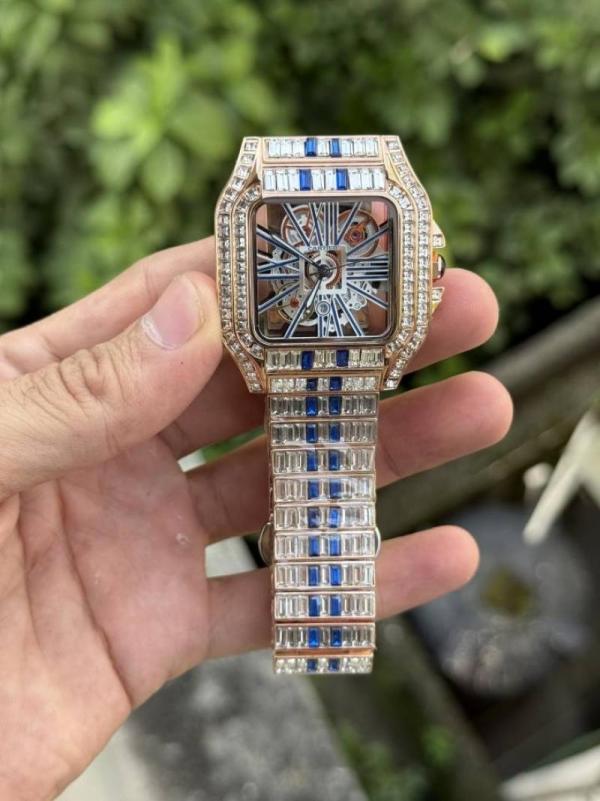 Cartie Santos Diamond Quartz (Rose Blue)
