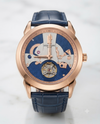 Patek Phillipe Peacock Witness Tourbillon Copper Blue Dial