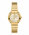 Versace Greca Logo Pearl Gold