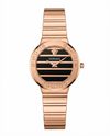 Versace Greca Logo Pearl  Copper