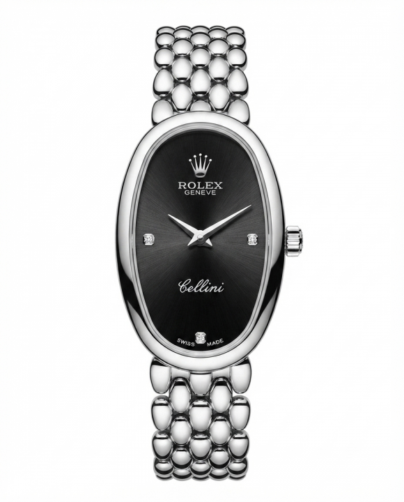 Rolee_x Cellini Silver Black Dial