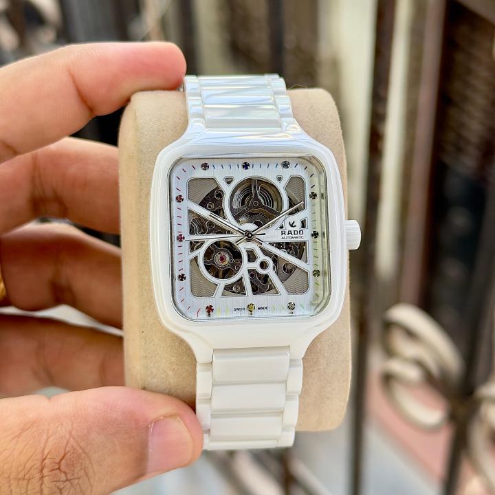 Radd_oTrue Square ceramic Automatic Open Heart